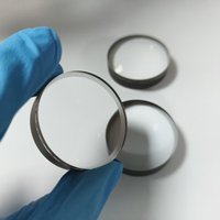 Lensa Achromatik Cembung Anti-Reflektif Pengganti dari Silika Terpadu 99,8%