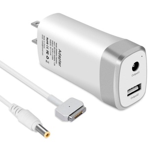 <span class=keywords><strong>Cargador</strong></span> ORG Estándar Mini de 45W <span class=keywords><strong>60W</strong></span> para Laptop Mac Book <span class=keywords><strong>Pro</strong></span>, <span class=keywords><strong>60W</strong></span> con Conector Magnético Tipo T para Mac Book <span class=keywords><strong>Pro</strong></span>/Air de 11 y <span class=keywords><strong>13</strong></span> Pulgadas - Product Image 1