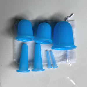 Набор премиальных прозрачных силиконовых массажных чаш для вакуумной терапии тела и лица от целлюлита - Product Image 6