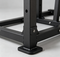 Machine Smith noire de qualité supérieure, équipement de gym multifonctionnel, rack à squats avec machine Smith et blocs de poids, pour usage domestique