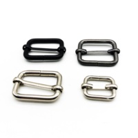Sangle réglable en métal boucle de ceinture boucle coulissante à rouleau plaqué de haute qualité ou personnalisé accepter logo personnalisé