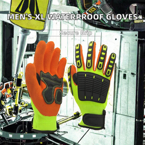 Promotion Gants de travail en nitrile pour hommes 2XL, imperméables, antidérapants, antistatiques, 11 oz, 26 cm, pour travaux intérieurs/extérieurs, équipement de sécurité pour mécaniciens - Product Image 2
