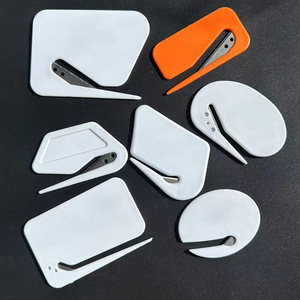 Plastic Letter Opener Stainless Steel Blade Manual Paper Cutter For Office Use - Product Image 2