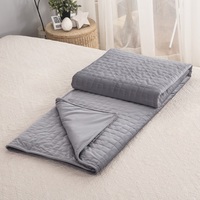 Housse de couette de haute qualité, Minky de sommeil amovible matelassé et lesté