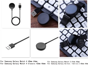 <span class=keywords><strong>Chargeur</strong></span> de câble USB VTOBON sans fil magnétique rapide pour <span class=keywords><strong>Samsung</strong></span> <span class=keywords><strong>Galaxy</strong></span> <span class=keywords><strong>Watch</strong></span> 3 4 5 <span class=keywords><strong>Active</strong></span> 1 <span class=keywords><strong>2</strong></span> Sports <span class=keywords><strong>Watch</strong></span> - Product Image 4
