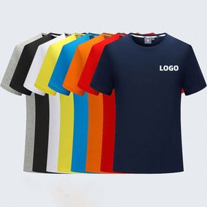 โรงงานอี้หวู่ รับออกแบบสกรีนเสื้อยืดผ้าฝ้าย 100% สีพื้น ไซส์ใหญ่ แขนสั้น สำหรับผู้ชาย แห้งเร็ว - Product Image 5