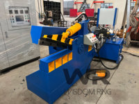 Cisaille hydraulique à crocodile pour acier, machine de découpe de ferraille type alligator de Wisdom Ring Machinery W-AS1000B
