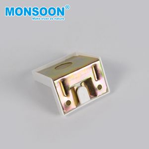 أثاث خزانة الملابس الزاوية المثلثة القياسية الأجهزة غير مرئية دعم الرف مجلس الوزراء مع البلاستيك موصل قوس نوع المنتج - Product Image 5