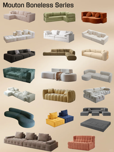 <span class=keywords><strong>Sofa</strong></span> Bentuk U Modern untuk Rumah, <span class=keywords><strong>Sofa</strong></span> Terkompresi dengan Busa Tahan Lama, <span class=keywords><strong>Sofa</strong></span> Seksional yang Dapat Diubah Menjadi Tempat Tidur - Product Image 5