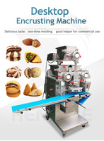 Machine automatique de fabrication de kibbe, kubba, kibbeh, de glace mochi japonaise, de date, de maamoul, ligne de production