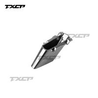 Cache de garniture de cadre de volant de voiture avec bouton de fixation inférieur pour Mercedes Benz AMG W222 W213 W206 2021+ Pièces intérieures