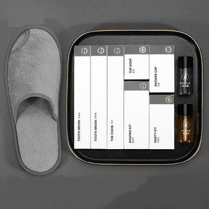 <span class=keywords><strong>Kit</strong></span> de Artículos de Baño Ecológicos para Hotel, Pantuflas Desechables con Logotipo Personalizado para Hotel de Lujo - Product Image 1