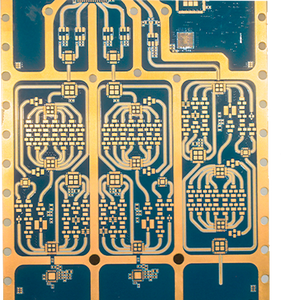 PCB RF haute fréquence personnalisé Rogers Taconic FR-4, certifié ROHS, avec surface en aluminium <span class=keywords><strong>pour</strong></span> <span class=keywords><strong>antenne</strong></span> de transmission radar - Product Image 2