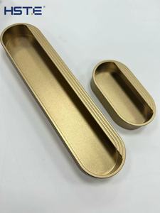 Poignée de tiroir encastrée minimaliste en aluminium pour meubles, armoire, commode, cuisine, vente en gros d'usine - Product Image 3