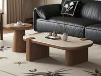 Table basse en métal convertible et extensible, réglable en hauteur, décorative, haut de gamme, durable, pour appartement de petite taille, salon moderne