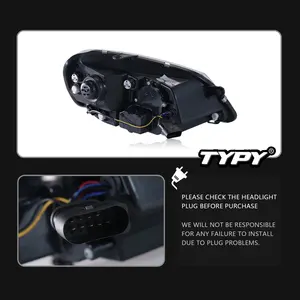 Kit de Actualización de Faros LED TYPY 12V 6000K para VW Polo 2005-2010 con DRL y Señal de Giro Dinámica - Nuevos Accesorios para Auto - Product Image 4