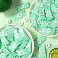 Comprimés de menthe forte fraîcheur garantie certifiés Halal, bonbons durs à centre creux, emballage premium, fabricant chinois
