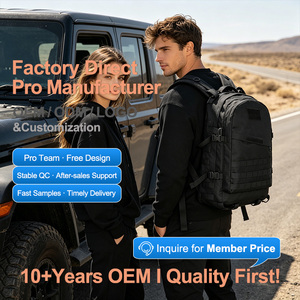 Sac à dos tactique d'escalade et de randonnée léger, plusieurs styles en stock, personnalisable avec logo - Product Image 1