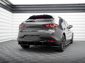 Personalización de Fábrica, Difusor Trasero Lateral para Automóvil en Negro Brillante ABS para <span class=keywords><strong>Mazda3</strong></span> <span class=keywords><strong>Hatchback</strong></span> 2019 2020 2021 2022 <span class=keywords><strong>2023</strong></span> 2024 2025 2026 - Product Image 5