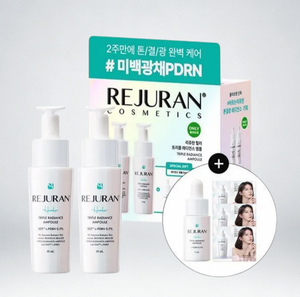 Para REJURAN Triple Radiance Skin Care Serum Buena calidad Healer Ampoule Paquete doble (10ml + 5ml + 1mL * 3EA) - Product Image 3