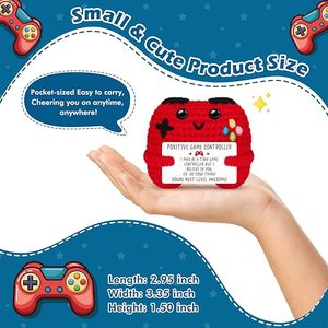 Cadeau pour mari : Contrôleur de jeu en crochet « Busy Gaming Life » – Cadeau positif pour la Saint-Valentin ou la fête des pères - Product Image 4