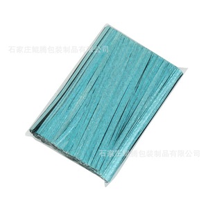 Metallic Strap Braided Gold <b>Wire</b> Gift Packaging <b>Ribbon</b> Durable For Gift Sealing - Product Image 2