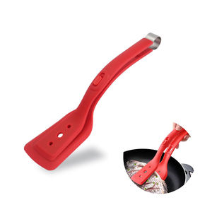 2024ไม้พายไข่แบบ2-in-1สำหรับทำอาหารเกรดไม่ติดกระทะที่หมุนซิลิโคนสำหรับทำแพนเค้ก100ชิ้น - Product Image 1