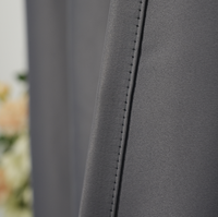 Set Gorden DaiRui 2 Panel Blackout dengan Eyelet, Insulasi Termal, Kedap Suara, Motif Polos untuk Ruang Tamu dan Kamar Tidur