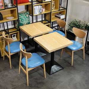 <span class=keywords><strong>เก้าอี้</strong></span>ไม้แอชสำหรับรับประทานอาหาร,<span class=keywords><strong>โต๊ะ</strong></span>และเก้าอี้เรียบง่ายแบบสบายๆร้านกาแฟอาหารจานด่วน - Product Image 6