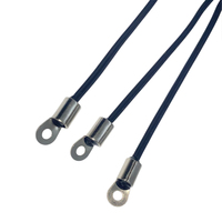 Dengan Konektor Putih XH-2P M3 Stud Mount Ring Lug NTC Thermistor Surface Temperature Probe 10K 3950 400mm