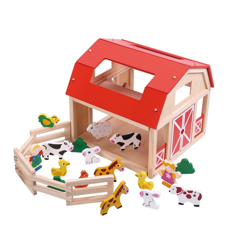 Оптовая продажа с фабрики прямые продажи Модный комплект игрушек фермы