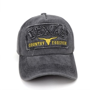 Casquette de baseball brodée Texas Country Forever en coton lavé pour homme, style décontracté - Product Image 4