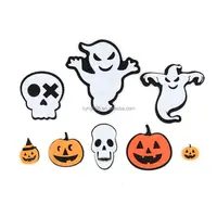 Jtnohx Voelde Decoratie Fabriek Nieuwe Collectie Festival Halloween Aangepaste Kleur Milieuvriendelijke Materialen Pompoen Skelet Ghost