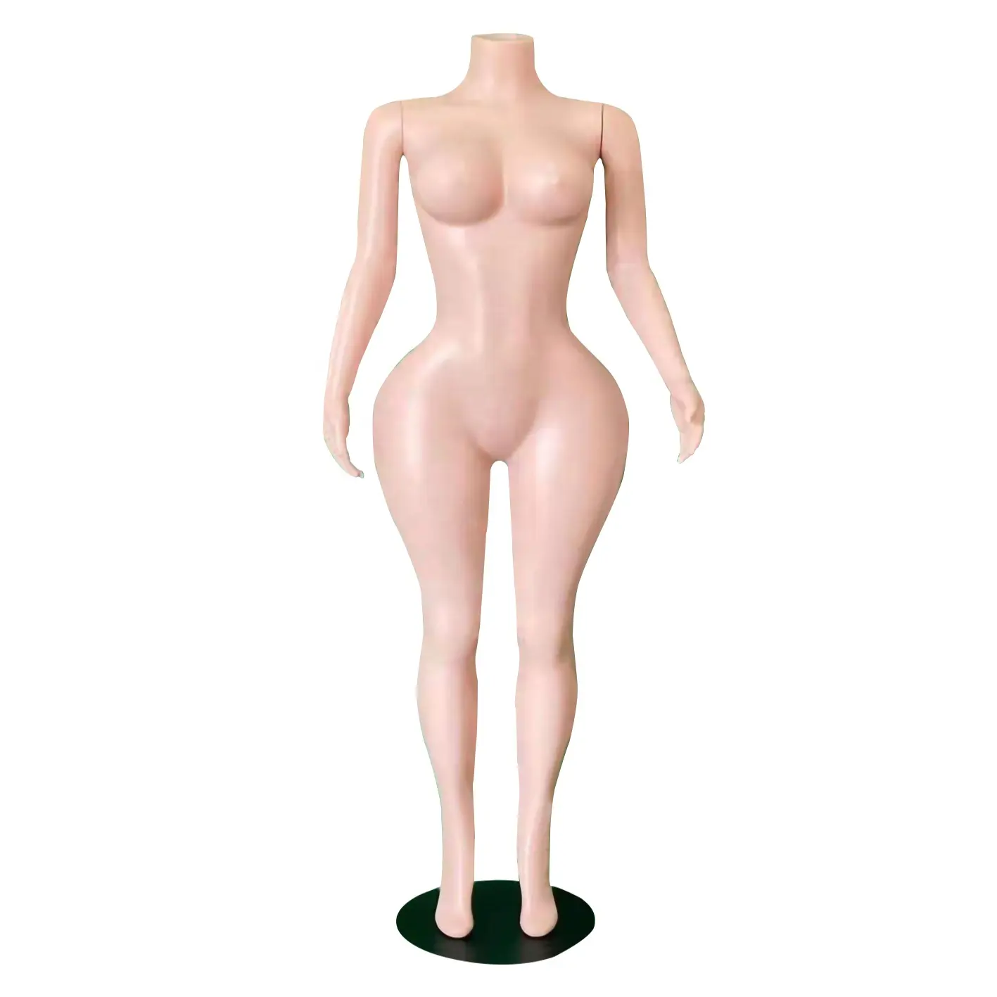 Maniquí sexy de plástico con busto grande para mujer, traje de baño de plástico, Bikini, bragas, ropa de playa, sin cabeza