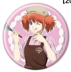 Insigne en métal <span class=keywords><strong>Gintama</strong></span> Anime japonais 6 pièces gravé à la main imprimé offset pour les fans d'animation japonaise - Product Image 2