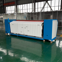 Machine à repasser à rouleaux entièrement automatique ZG 1-6, largeur de repassage 1m-3m, chauffage gaz/vapeur/électrique, 380V 1.5KW, pour blanchisserie