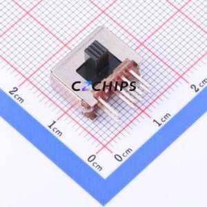 SK-23D03-G050 Slide Switch Bent Lead Through Hole-10P,14.2x11.2mm Double Pole Three Throw Rectangle Pin Header PC Pin 14.2mm - Product Image 1