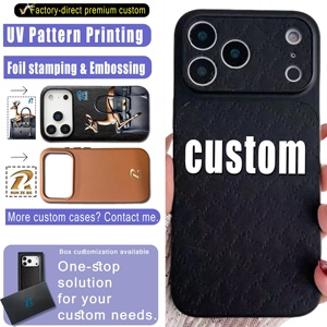 Gestikte schokbestendige iPhone telefoonhoes op maat - Product Image 1