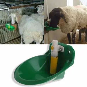 Durable Automatic Sheep Drinker Plastic Drinking Bowl for Horse Water Feeding Tool for Farm Animals and Cow