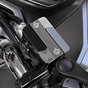 Soporte de Depósito de Aceite de Freno para Motocicleta MOXI, de Aleación de Aluminio, Delantero, para PCX160, <span class=keywords><strong>Shineray</strong></span> 150X, UHR150 (Modelo 1034-015), Azul/Negro - Product Image 6
