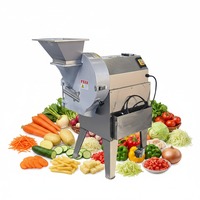 Goedkope prijs gehakte tomatenmachine, multifunctionele groentesnijmachine in Sri Lanka