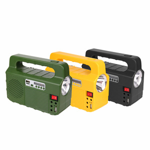 Kit solaire portable professionnel pour le camping avec panneau solaire, chargeur, lumière, radio, boîte de réseau, système d'énergie de stockage domestique - Product Image 6