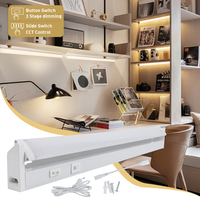 Tube LED encastrable XGYT5 E16 16W à intensité variable, orientable, installation facile pour éclairage de placard