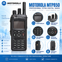 Radio portable numérique Motorola MTP850 TETRA UHF 380 430 450 470 MHz TETRA Talkie-walkie pour les équipes de secours incendie et de services d'urgence