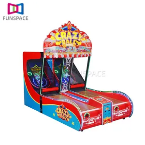 Funspace Carnival Amusement biglietto a gettoni riscatto Arcade Sports Pair Bowling Ball Skill Game Machine