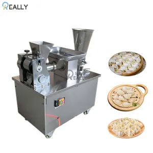 2024 110v 220v Máquina elétrica automática de fazer bolinhos de tortellini empanada Samosa tamanho pequeno