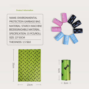 Bolsas Biodegradables para Excremento de Perro EPI Ecológicas al por Mayor con Dispensador - Marca <span class=keywords><strong>WOWO</strong></span> Origen Guangdong - Product Image 5