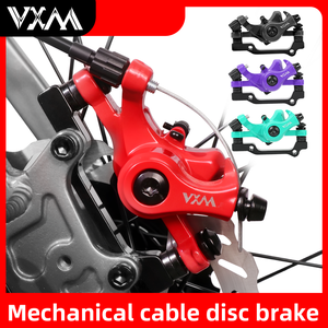 Caliper de Freio a Disco Mecânico VXM com Acionamento por Cabo, em Liga de Alumínio, Freio Dianteiro e Traseiro, Baixo Ruído, Antiferrugem, Acessório para Bicicletas - Product Image 1