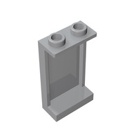 Blocs de construction 0,1 kg/82 pièces 87544 1*2*3 Verre de fenêtre 2 trous Briques de construction de ville Jouet de bricolage pour enfants Accessoires techniques