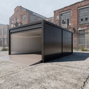 <span class=keywords><strong>Garage</strong></span> et atelier préfabriqués en métal, hangar <span class=keywords><strong>de</strong></span> stockage modulaire <span class=keywords><strong>haut</strong></span> <span class=keywords><strong>de</strong></span> <span class=keywords><strong>gamme</strong></span> pour usage automobile professionnel - Product Image 2